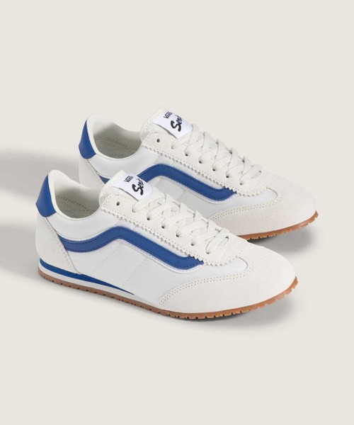 VANS(バンズ)の「スーパーロープロ / Super Lowpro MARSHMALLOW/TRUE BLUE/ VN000E89C321(スニーカー・メンズ・ホワイト×ブルー・4.5/5/5.5/6/6.5/7/7.5/8/8.5/9/9.5/10/10.5/11/4/11.5)」の3枚目の写真