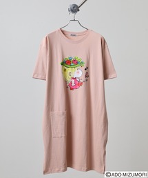 水森亜土 プリントスーパービッグTシャツ