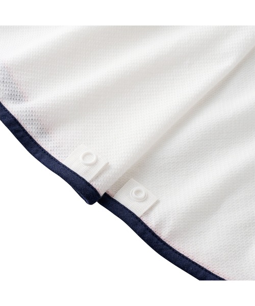 MIKI HOUSE（ミキハウス）の「薄手ポンチョ（ポンチョ・キッズ・ホワイト・フリー(70-90cm)）」の4枚目の写真