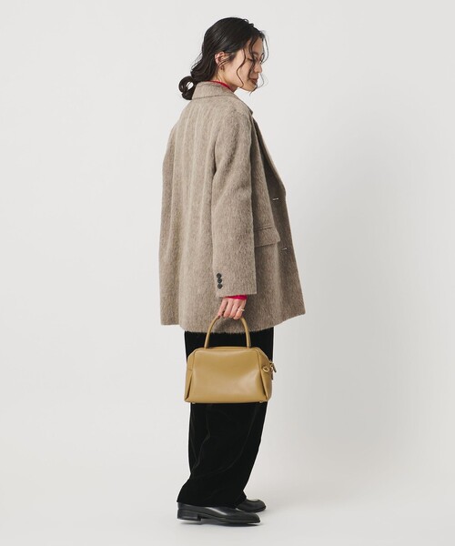 UNITED ARROWS(ユナイテッドアローズ)の「シャギー ジャケット(テーラードジャケット・レディース・ベージュ/ダークグレー・36/38)」の5枚目の写真