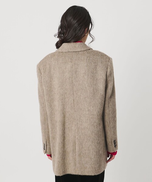 UNITED ARROWS(ユナイテッドアローズ)の「シャギー ジャケット(テーラードジャケット・レディース・ベージュ/ダークグレー・36/38)」の12枚目の写真