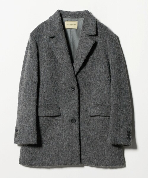 UNITED ARROWS(ユナイテッドアローズ)の「シャギー ジャケット(テーラードジャケット・レディース・ベージュ/ダークグレー・36/38)」の13枚目の写真