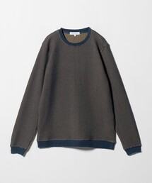 2トーン ワッフルカットソー<A DAY IN THE LIFE>