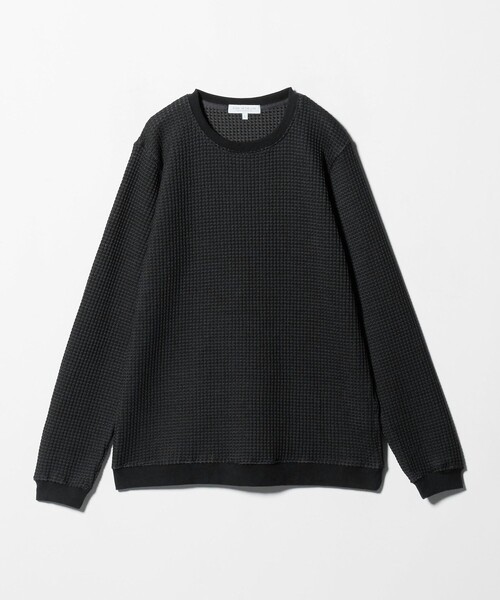 A DAY IN THE LIFE UNITED ARROWS(アデイインザライフユナイテッドアローズ)の「2トーン ワッフルカットソー<A DAY IN THE LIFE>(Tシャツ/カットソー・メンズ・ホワイト/ブラック/ネイビー・M/L)」の1枚目の写真