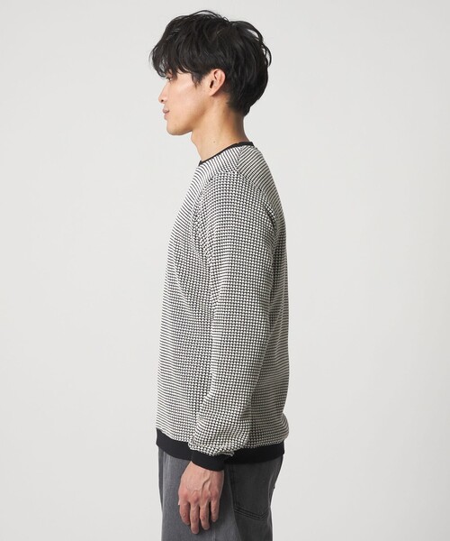 A DAY IN THE LIFE UNITED ARROWS(アデイインザライフユナイテッドアローズ)の「2トーン ワッフルカットソー<A DAY IN THE LIFE>(Tシャツ/カットソー・メンズ・ホワイト/ブラック/ネイビー・M/L)」の6枚目の写真