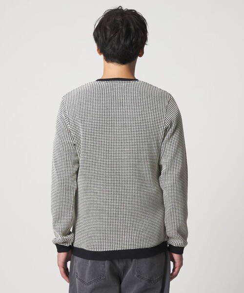A DAY IN THE LIFE UNITED ARROWS(アデイインザライフユナイテッドアローズ)の「2トーン ワッフルカットソー<A DAY IN THE LIFE>(Tシャツ/カットソー・メンズ・ホワイト/ブラック/ネイビー・M/L)」の7枚目の写真