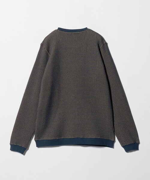 A DAY IN THE LIFE UNITED ARROWS(アデイインザライフユナイテッドアローズ)の「2トーン ワッフルカットソー<A DAY IN THE LIFE>(Tシャツ/カットソー・メンズ・ホワイト/ブラック/ネイビー・M/L)」の8枚目の写真