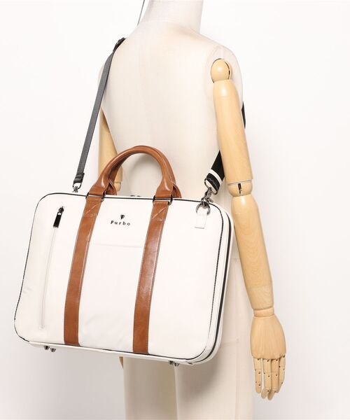 Furbo design(フルボデザイン)の「【Furbo design】 フルボデザイン VERSO ブリーフケース(ビジネスバッグ・メンズ・ブラック/カーキ/グレー/ホワイト/ネイビー・FREE)」の9枚目の写真