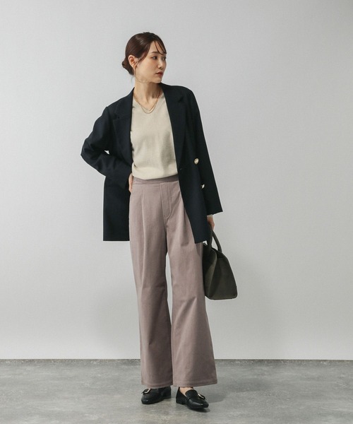 GLOBAL WORK(グローバルワーク)の「イージーケアコーデュロイストレートパンツ/575183(その他パンツ・レディース・ネイビー/グレー系その他/ブラウン系その他6/ブルー系その他6/ダークブラウン/ベージュ系その他3・MEDIUM/LARGE/SMALL)」の22枚目の写真