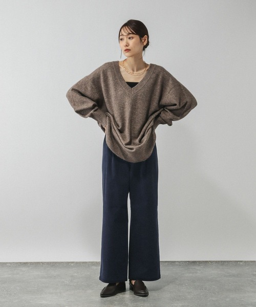 GLOBAL WORK(グローバルワーク)の「イージーケアコーデュロイストレートパンツ/575183(その他パンツ・レディース・ネイビー/グレー系その他/ブラウン系その他6/ブルー系その他6/ダークブラウン/ベージュ系その他3・MEDIUM/LARGE/SMALL)」の19枚目の写真