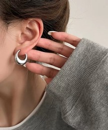 【tood.】ミニニュアンスドロップフープピアス