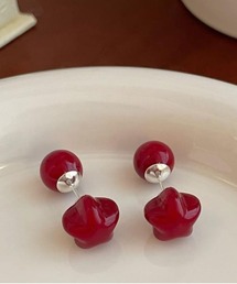 ピアス（両耳用）（レッド/赤色系）ファッション通販 - ZOZOTOWN