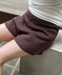 ハイゲージニットショートパンツ