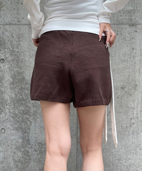 ROGER AND RAW(ロジャーアンドロウ)の「ハイゲージニットショートパンツ(その他パンツ・レディース・グレー/ブラウン/ブラック・FREE)」の20枚目の写真