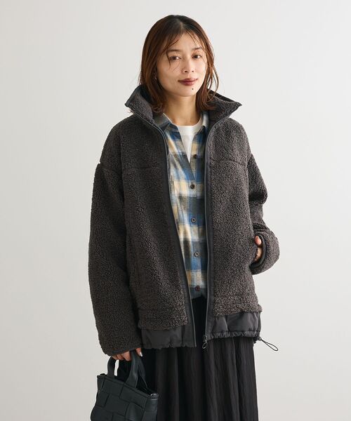 ELENCARE DUE（エレンカーレデュエ）の「・ELENCARE DUE 2wayチェックビックシャツ（シャツ/ブラウス・レディース・オフホワイト/ブルー/ブラック/ボルドー・FREE）」の13枚目の写真