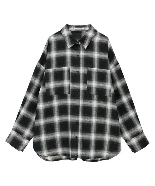 ELENCARE DUE（エレンカーレデュエ）の「・ELENCARE DUE 2wayチェックビックシャツ（シャツ/ブラウス・レディース・オフホワイト/ブルー/ブラック/ボルドー・FREE）」の21枚目の写真