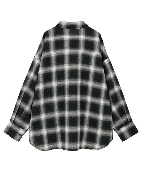 ELENCARE DUE（エレンカーレデュエ）の「・ELENCARE DUE 2wayチェックビックシャツ（シャツ/ブラウス・レディース・オフホワイト/ブルー/ブラック/ボルドー・FREE）」の22枚目の写真