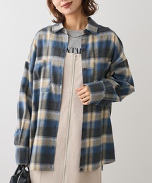 ELENCARE DUE | ・ELENCARE DUE 2wayチェックビックシャツ(シャツ/ブラウス)