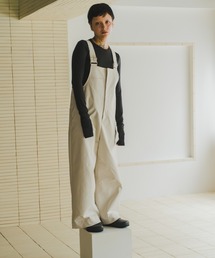 lit（リット）の「Front Zip Salopette（サロペット/オーバーオール）」