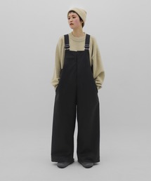 lit（リット）の「Front Zip Salopette（サロペット/オーバーオール）」