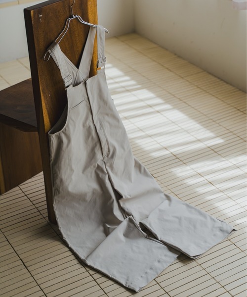 lit(リット)の「Front Zip Salopette(サロペット/オーバーオール・レディース・ブラック/キナリ・FREE)」の9枚目の写真