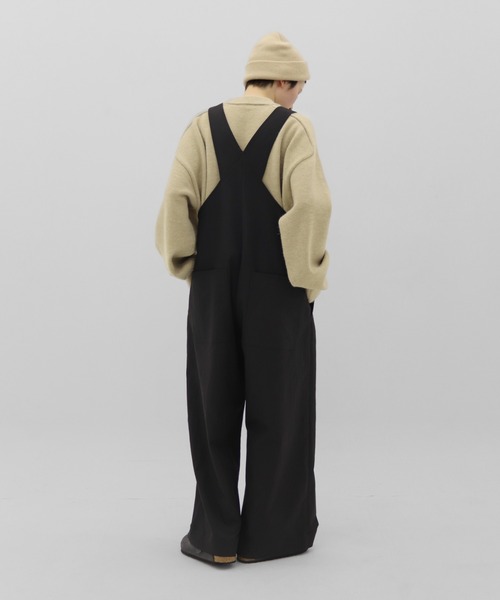 lit(リット)の「Front Zip Salopette(サロペット/オーバーオール・レディース・ブラック/キナリ・FREE)」の14枚目の写真