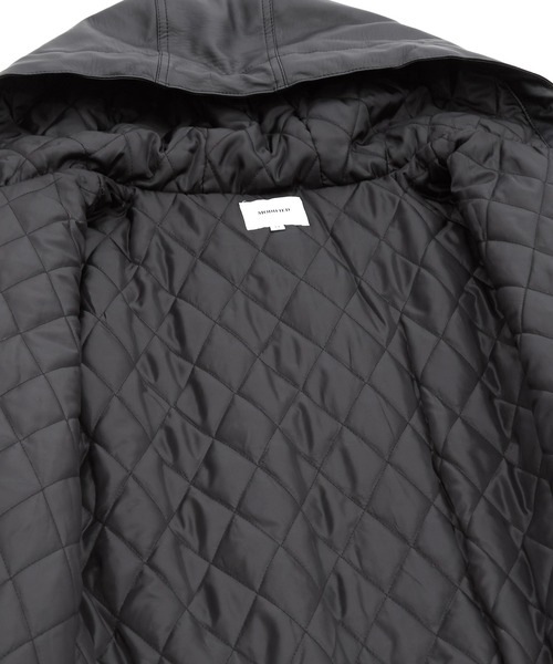 improves（インプローブス）の「PUレザー フードブルゾン（パーカー・メンズ・ブラック・X-LARGE/LARGE/MEDIUM/SMALL）」の12枚目の写真