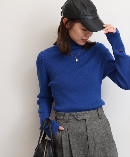 追加2》スイスオーガニックコットンタートルネックプルオーバー