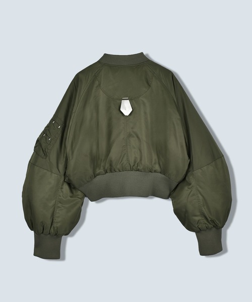 VOLUME SLEEVE SHORT MA-1（MA-1）｜OMMO（オーエムエムオー）の