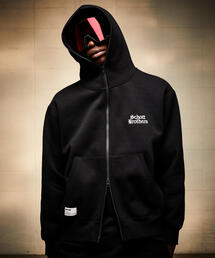 schott（ショット）の「Schott/ショット/B.S  ZIP HOODED SWEAT/ブラックシープ フルジップ スウェット パーカー（パーカー）」
