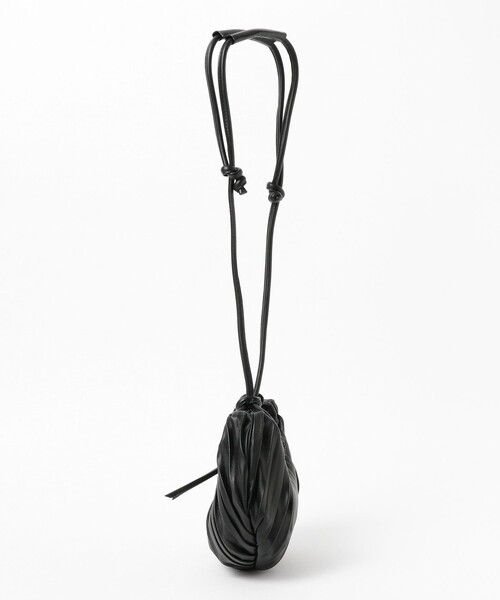 Demi-Luxe BEAMS(デミルクス ビームス)の「BOGKI / リブル クロス ボディ バッグ(ショルダーバッグ・レディース・ブラック/ブラウン・ONE SIZE)」の5枚目の写真