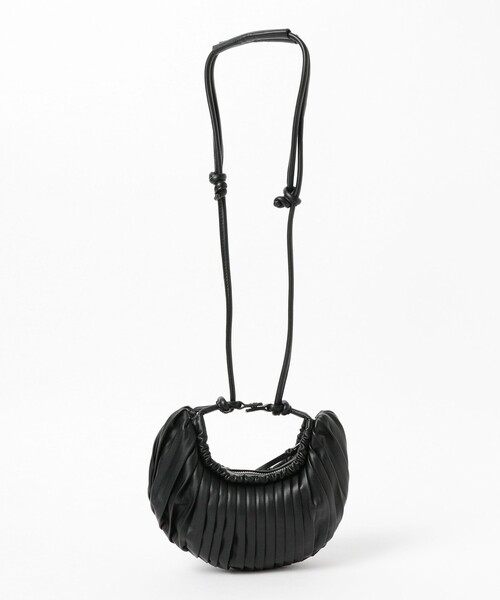 Demi-Luxe BEAMS(デミルクス ビームス)の「BOGKI / リブル クロス ボディ バッグ(ショルダーバッグ・レディース・ブラック/ブラウン・ONE SIZE)」の6枚目の写真