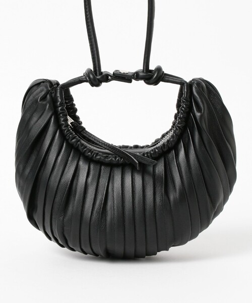 Demi-Luxe BEAMS(デミルクス ビームス)の「BOGKI / リブル クロス ボディ バッグ(ショルダーバッグ・レディース・ブラック/ブラウン・ONE SIZE)」の8枚目の写真