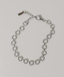 SMELLY | ステンレスフラワーチェーンブレスレット(ブレスレット)