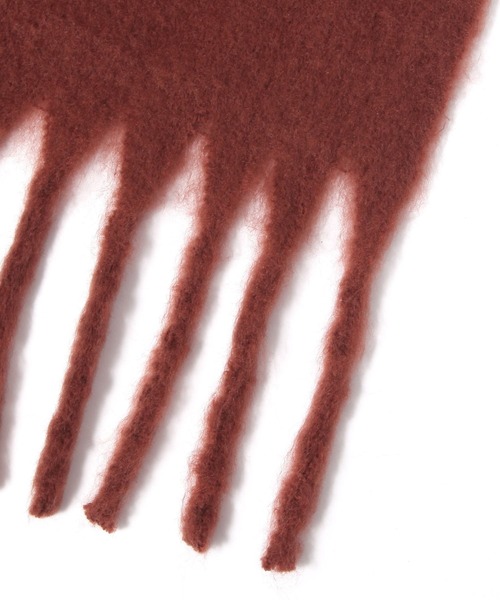 GLOBAL WORK(グローバルワーク)の「静電軽減フリンジストール/600037(マフラー・レディース・グレー/オフホワイト/ライトブルー/レッド/ベージュ・FREE)」の6枚目の写真