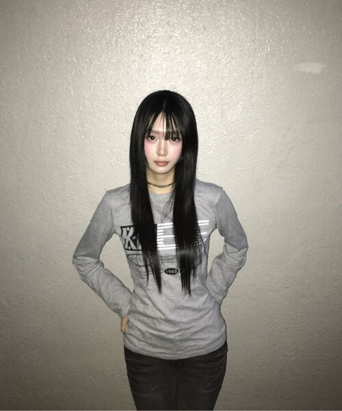 KHAKIPOINT（カーキポイント）の「Basic Bootcut Jeans (black)（デニムパンツ・レディース・その他・MEDIUM/LARGE/SMALL）」の4枚目の写真