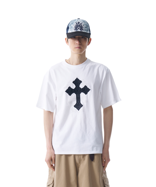 AAKAM（アーカム）の「AKM CROS2 ハーフトップ（ホワイト）（Tシャツ/カットソー・レディース・その他・2/1）」の7枚目の写真