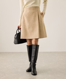 ROPE' PICNIC | ラメカルゼラップ風金ボタンミニスカート(スカート)