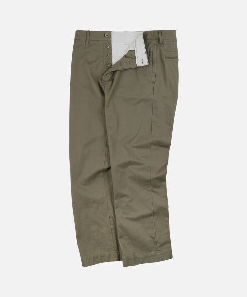 FRIZMWORKS(フリズムワークス)の「WASHED OFFICER CHINO PANTS _ MUD(その他パンツ・メンズ・その他・SMALL/MEDIUM/LARGE/X-LARGE)」の2枚目の写真