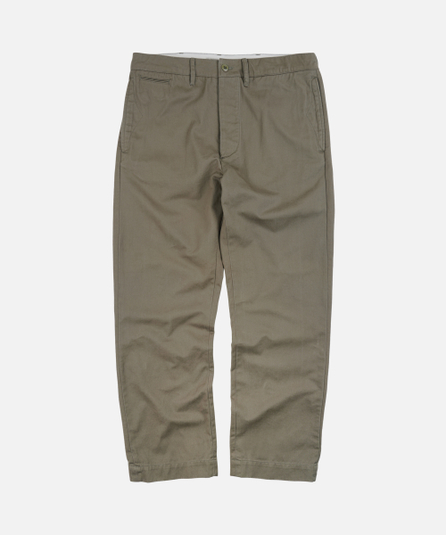 FRIZMWORKS(フリズムワークス)の「WASHED OFFICER CHINO PANTS _ MUD(その他パンツ・メンズ・その他・SMALL/MEDIUM/LARGE/X-LARGE)」の3枚目の写真