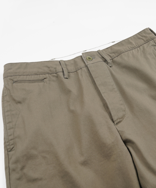 FRIZMWORKS(フリズムワークス)の「WASHED OFFICER CHINO PANTS _ MUD(その他パンツ・メンズ・その他・SMALL/MEDIUM/LARGE/X-LARGE)」の5枚目の写真