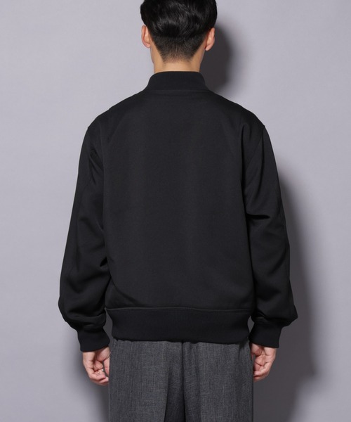 NANO universe（ナノユニバース）の「トリプルクロスMA-1（MA-1・メンズ・ブラック/チャコール・L/M）」の18枚目の写真