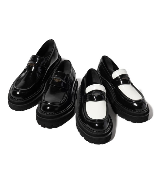 glamb（グラム）の「Guitarist Loafer / ギタリストローファー（ローファー・メンズ・ホワイト/ブラック・26.5/27.5/28.5）」の21枚目の写真