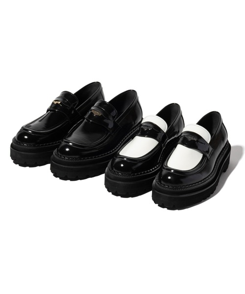 glamb（グラム）の「Guitarist Loafer / ギタリストローファー（ローファー・メンズ・ホワイト/ブラック・26.5/27.5/28.5）」の22枚目の写真