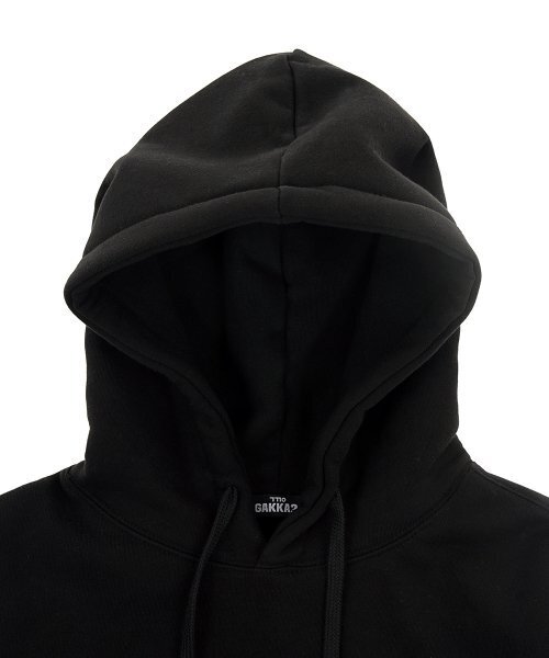 GAKKAI UNIONS(ガッカイユニオンズ)の「スピーチフードブラック(パーカー・レディース・その他・LARGE/MEDIUM)」の3枚目の写真