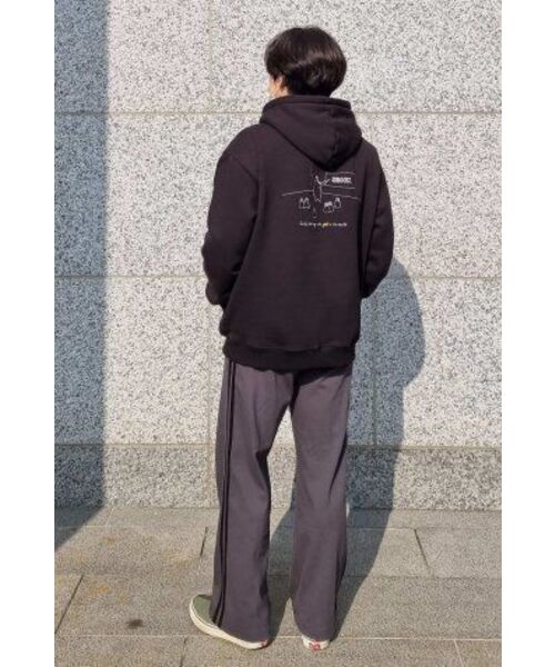 GAKKAI UNIONS(ガッカイユニオンズ)の「スピーチフードブラック(パーカー・レディース・その他・LARGE/MEDIUM)」の6枚目の写真