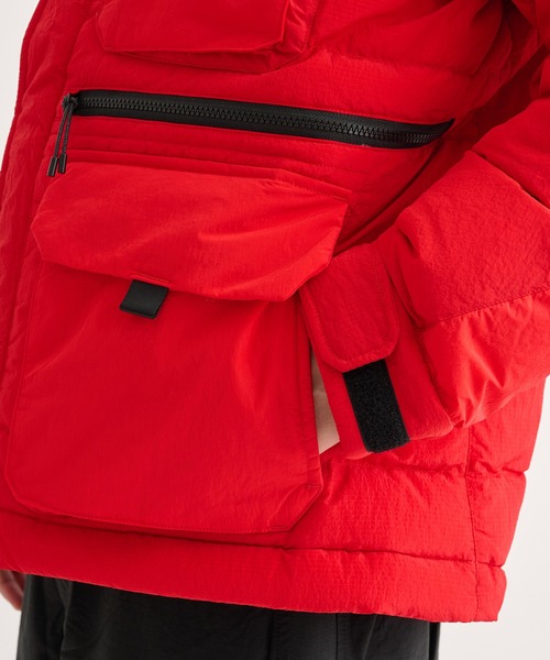 WHITE MOUNTAINEERING(ホワイトマウンテニアリング)の「【White Mountaineering / ホワイトマウンテニアリング】WM×TAION RIPSTOP DOWN JKT(ダウンジャケット/コート・メンズ・ブラック/レッド・2/1/0)」の20枚目の写真