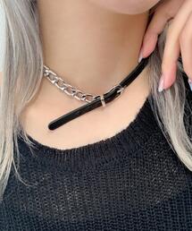 WEGO | WEGO/ハーフチェーンPUチョーカー(チョーカー)