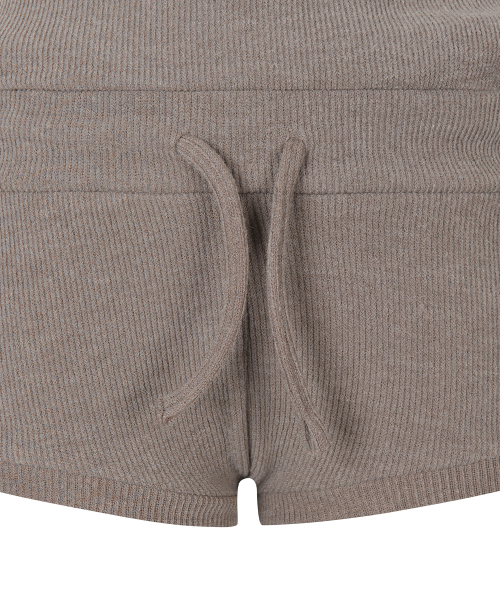 GILAARCHIVE(ギラアーカイブ)の「BOLD LOGO POCKET KNIT SHORTS_BROWN(その他パンツ・レディース・ブラウン・FREE)」の7枚目の写真