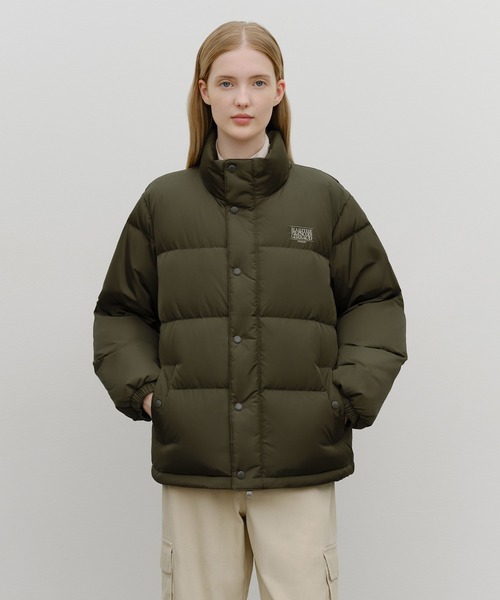 MARITHE + FRANCOIS GIRBAUD(マリテフランソワジルボー)の「CLASSIC LOGO DOWN JACKET(ダウンジャケット/コート・レディース・カーキ/ライトベージュ/Black/Navy・SMALL/MEDIUM/LARGE/X-SMALL)」の21枚目の写真